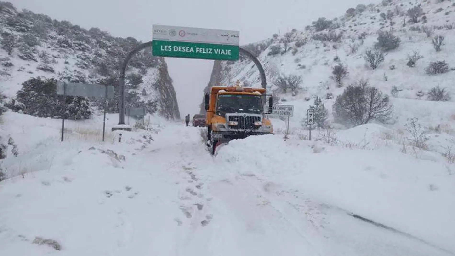 Nieve en tramos